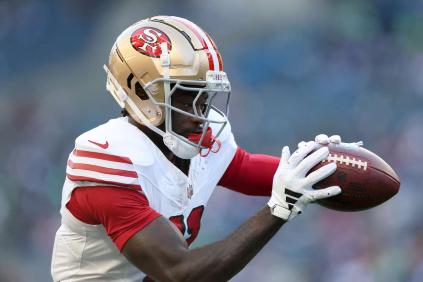 A 49ers elkapoja Brandon Aiyuk visszaterhet a 6 heten