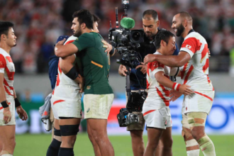 A Springboks novemberben a Wembleyben jatszik Japan ellen