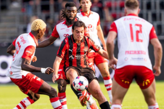 Az FC Midtjylland siman legyozte a Frederikstadot es bejutott az EL selejtezok playoff korebe