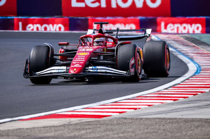 Charles Leclerc meglepo pole poziciot szerzett a Hungaroringi Nagydijon