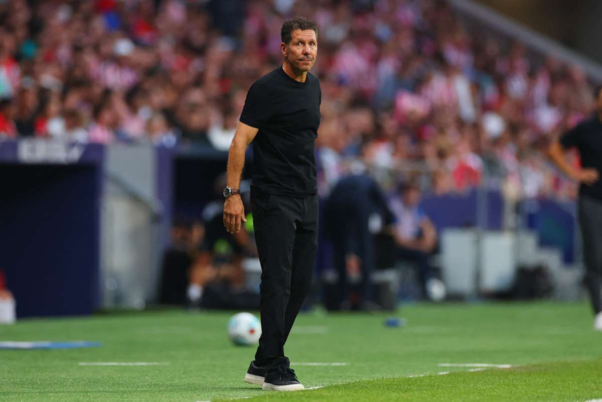 Diego Simeone az Atletico Madrid vezetoje a szurkolok turelmet keri