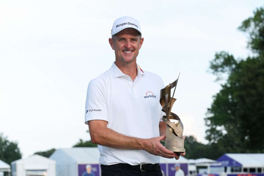 Justin Rose megveri J J Spaunt a hirtelen halal rajatszasban es megnyeri a PGA St Jude t