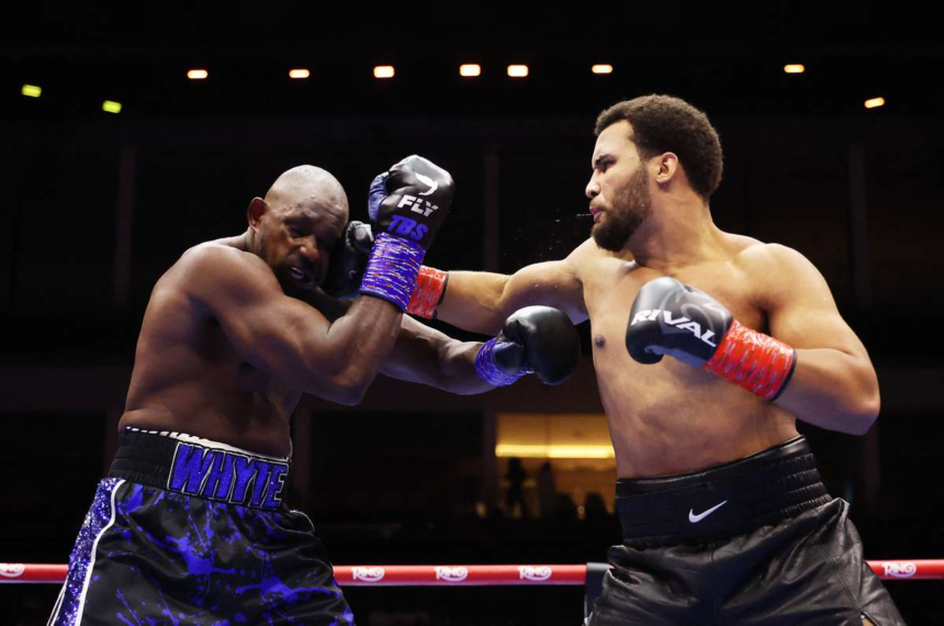 Mozes Itauma lenyugozo elso menetes kiutessel megallitja Dillian Whyteot