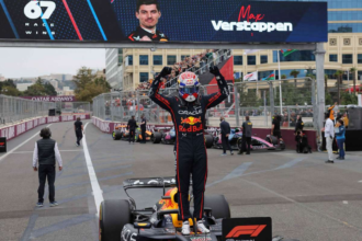 A Red Bull Max Verstappen megnyerte az Azeri Nagydijat