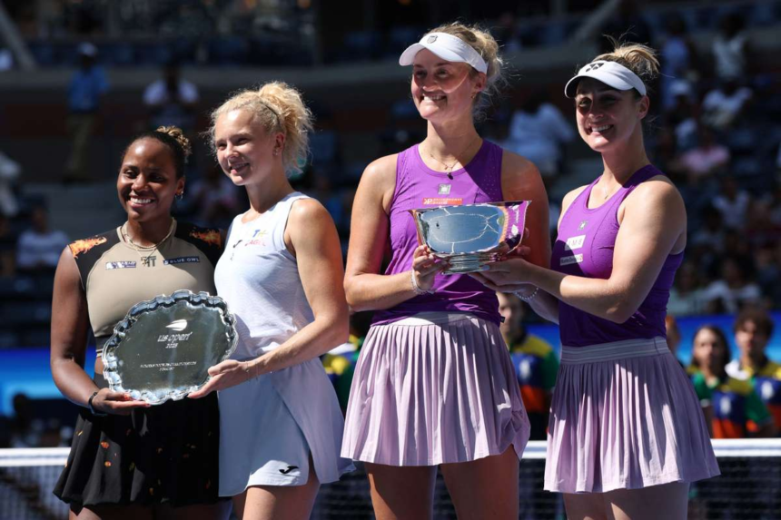 Dabrowski es Routliffe legyozte Siniakovat es Townsendet az US Open noi paros dontojeben