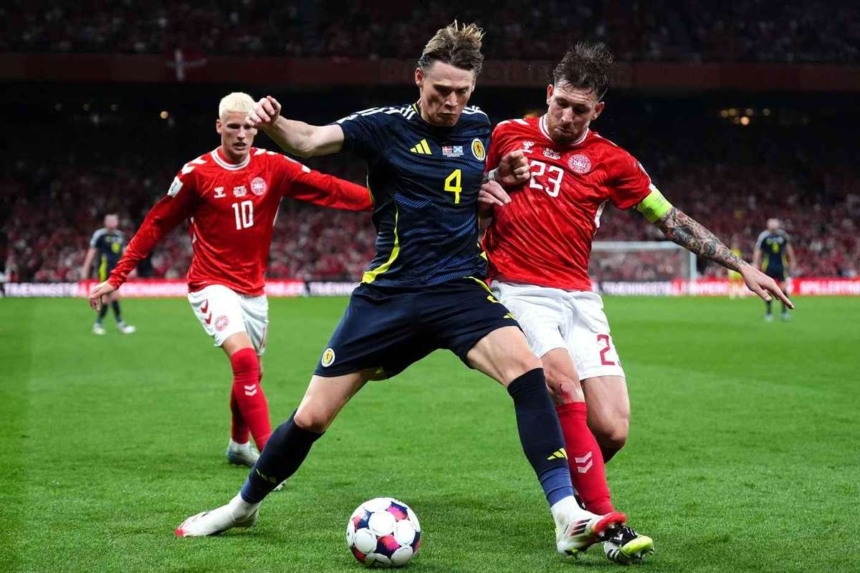 Dania gol nelkuli dontetlent jatszott Skociaval a vilagbajnoki selejtezon