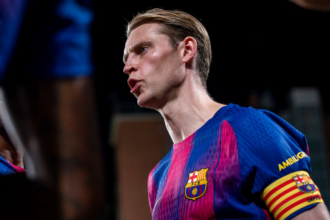 FC Barcelona Frenkie de Jong agyeki serulest szenvedett