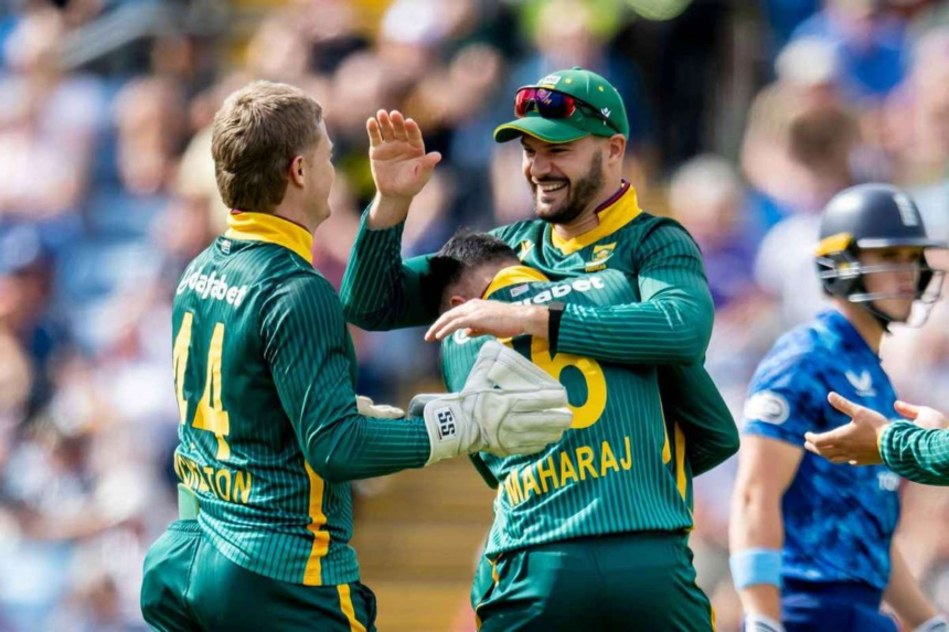 Keshav Maharaj es Aiden Markram segit Del Afrikanak legyozni a rozsdas Angliat az elso ODIn