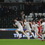 Postecoglou Nottingham Forest csapata a Swansea ket golja miatt kiesett az EFL Kupabol