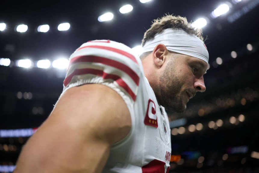 San Francisco 49ers elvesztette Nick Bosat az idenyre terdserules miatt