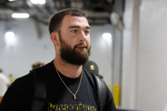 Skylar Thompsont Dublinban megloptak a Pittsburgh Steelers gyozelme elott