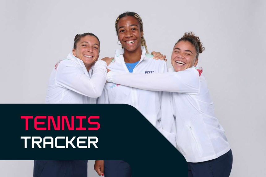 Tenisz Koveto Krejcikova es Shnaider korai szouli akcioban Olaszorszag megkezdi a BJK Kupa vedelmet