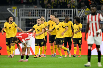 A Borussia Dortmund negy golt rugott az Athletic Clubnak meggyozo gyozelmet aratva