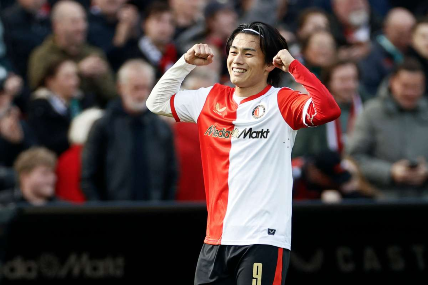 A Feyenoord megakadalyozza az FC Utrecht masodik felidos visszajovetelet Ueda duplajanak koszonhetoen