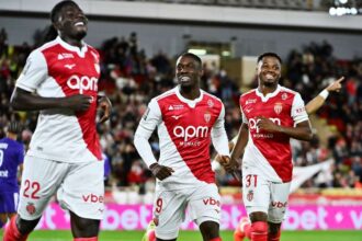 A Monaco legyozte a Toulouse t hogy nyomast gyakoroljon a PSG re a Ligue 1 elen