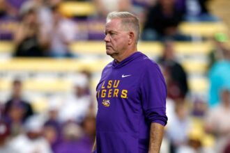Az lsu ertesitette brian kelly vezetoedzot a texas am elleni vereseg utan tortent kirugasarol