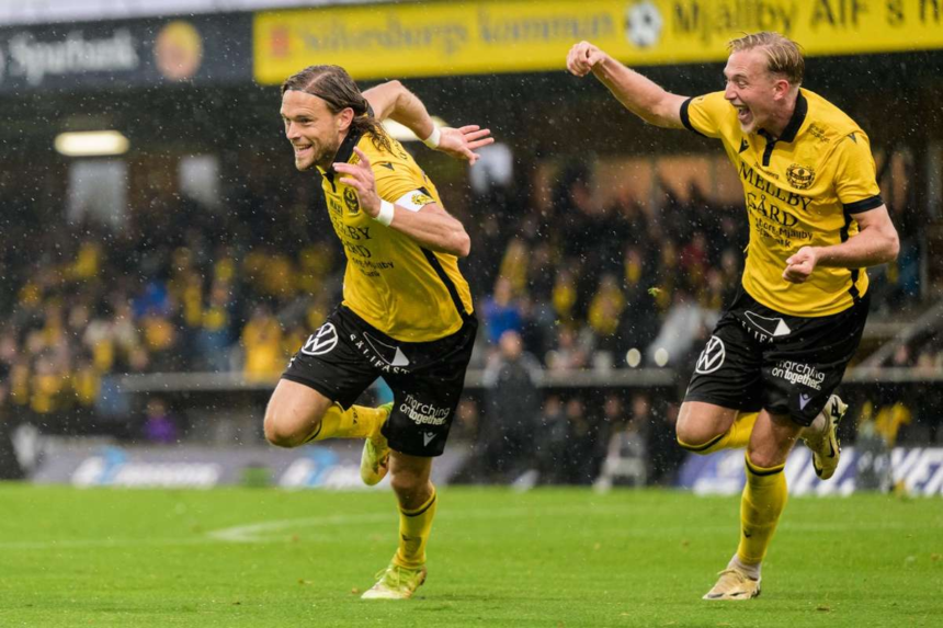 allsvenskan a mjallby holnap megnyerheti a cimet mivel 2 0 ra legyozte az elfsborgot