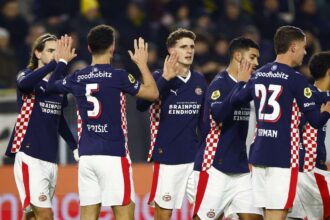 A PSV minimalis gyozelemmel tavozik Bredabol hogy megorizze elso helyet az Eredivisieben