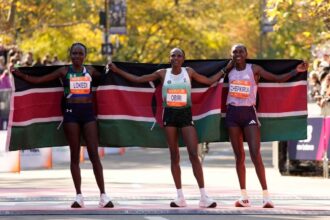 A kenyai sportolok elsopro gyozelmet arattak a ferfi es noi NYC maratonon