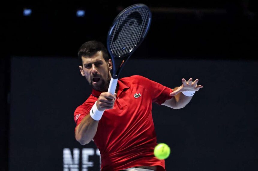 Az olasz szovetseg elnoke megerositette hogy Novak Djokovic reszt vesz az ATP Donton