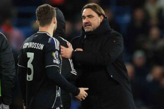 Daniel Farke kritizalja Gianluigi Donnarummat sportszerutlen cselekedete miatt a Leeds veresege soran