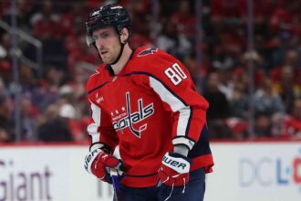 Egy Capitals Pierre Luc Dubois varhatoan negy honapot kihagy a sikeres mutet utan