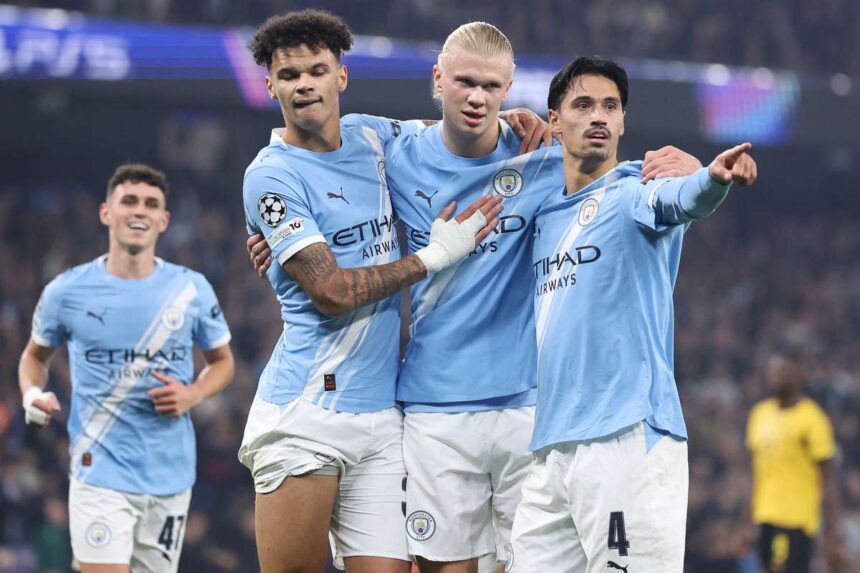 Haaland Foden es Cherki betalalt a Man City konnyeden legyozte a Borussia Dortmundot