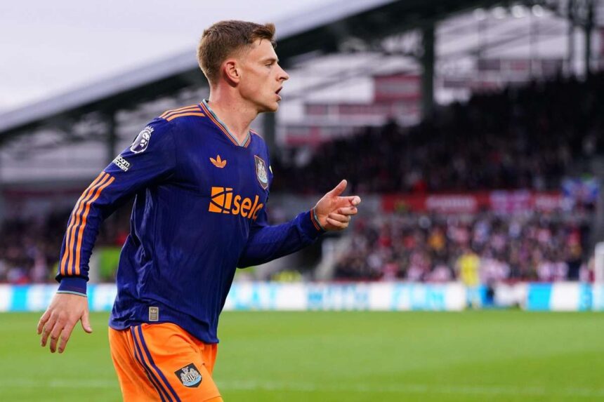 Harvey Barnes koveteli hogy a Newcastle United gyorsan felepuljon a Brentford veresege utan