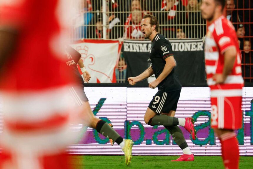 Kane a hosszabbitasban egyenlit Bayern pontot ment Union Berlinben