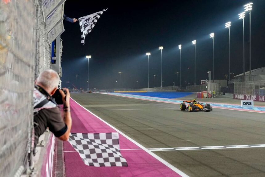 Oscar Piastri megnyerte a Katari Nagydij sprintjet csokkentve Lando Norris elonyet