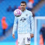 Pep Guardiola elismeri hogy Rodri visszatereset szoros figyelemmel kiserik a Liverpool elleni osszecsapas elott