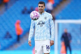 Pep Guardiola elismeri hogy Rodri visszatereset szoros figyelemmel kiserik a Liverpool elleni osszecsapas elott