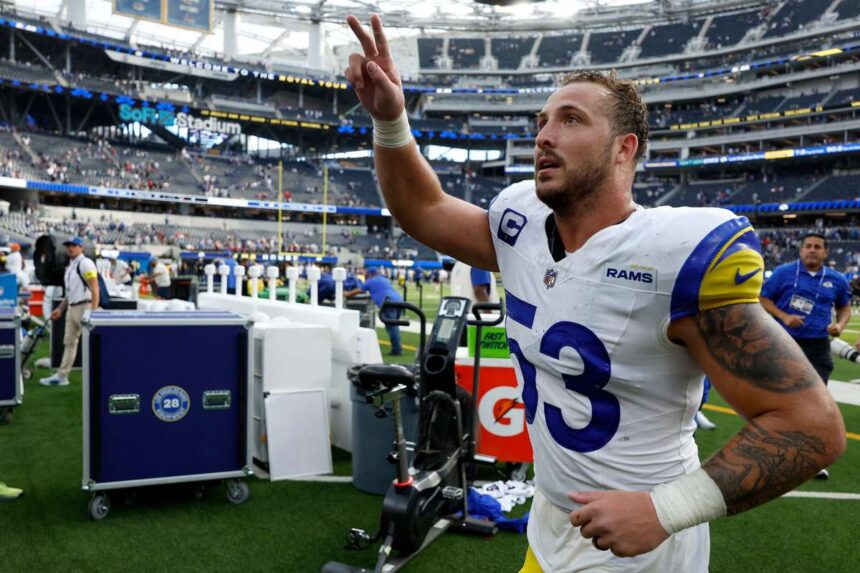 Rams LB Nate Landman haromeves 225 millio dollaros szerzodest hosszabbit