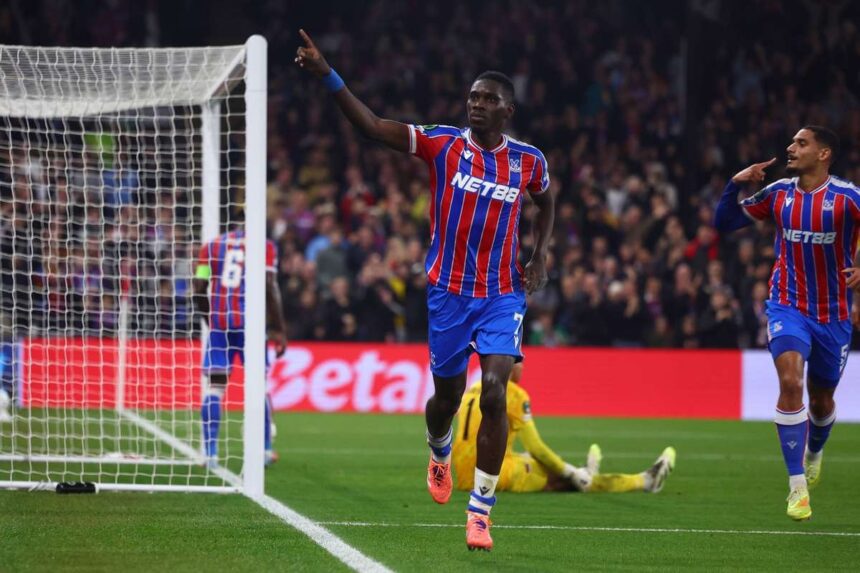Sarr duplazik hogy vezesse a Crystal Palace t az AZ Alkmaar legyozeseben az Europa ligaban