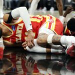 Trae Young az Atlanta Hawks vedoje egy honapig kihagy a terdserules miatt