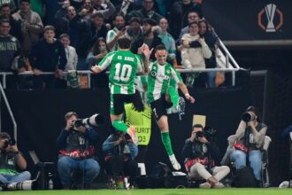 Tuzforro Antony tovabbra is golratore a Real Betis legyozi a Lyont az Europa Ligaban