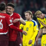 Vilagbajnoki selejtezok Svajc siman 4 1 re legyozte Graham Potter Svedorszagat a B csoportban