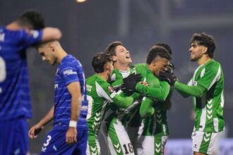 A Real Betis veretlen Europa liga sorozata folytatodik a Dinamo Zagreb ellen
