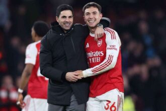 Arteta figyelme a Premier League cimre terelodik a Villa felett aratott nagy gyozelem utan
