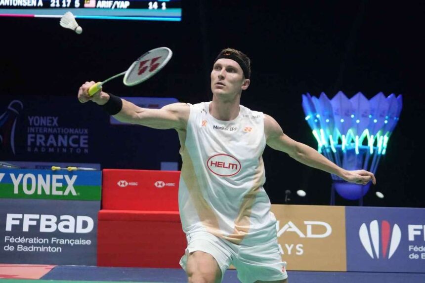 Axelsen jovoje bizonytalanna valt mivel hatfajdalmai miatt visszalepett a fobb tornaktol