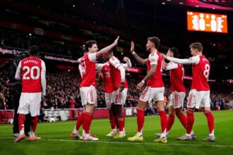 Az Arsenal kielezett gyozelmet aratott a Brentford felett otpontos elonyre tett szert a tabella elen