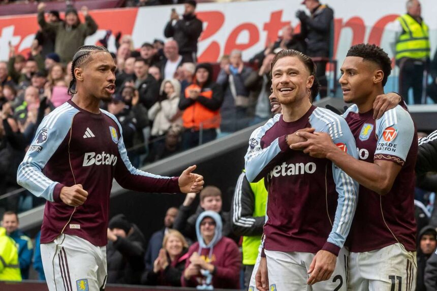 Buendia a legvegen szerzi a gyoztes golt az Aston Villa legyozi az Arsenal t