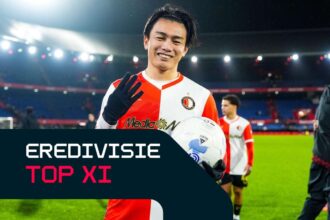 Eredivisie Heti Csapata Rotterdam uralkodik Ueda negy golt szerzett