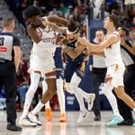 NBA felfuggeszti a Pelikanok Jose Alvaradojat es a Napok Mark Williamset a szombati verekedes utan