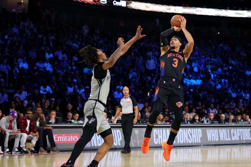 New York Knicks legyozi a San Antonio Spurst megnyeri a 2025os NBA Kupat