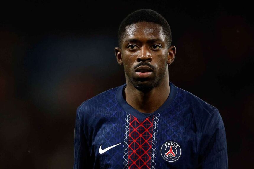 PSG Ousmane Dembele kihagyja az Athletic Club ellenit mivel megbetegedett