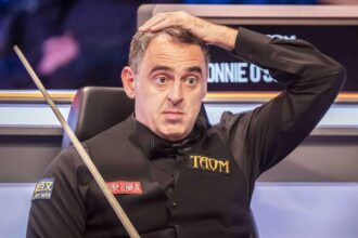 Ronnie OSullivan a Zhou Yuelong altal kiesett az UK Bajnoksag elso fordulojabol