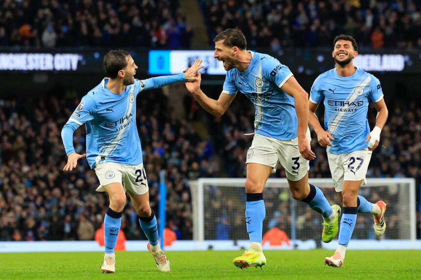 Ruben Dias csodas golt lott a Manchester City legyozte a Sunderlandet