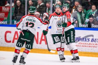 SHL A Frolunda 14 ponttal elhuz a Roglet legyozesevel mig a Malmo siman megveri a Vaxjot a hatodik hely megszilarditasahoz