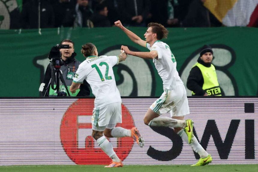 10 fos Roma keson harcolt ki egy pontot a Panathinaikos ellen ezzel bejutott a legjobb nyolc koze